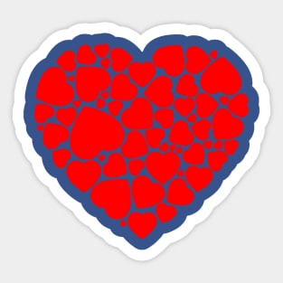 Heart Shaped Sticker